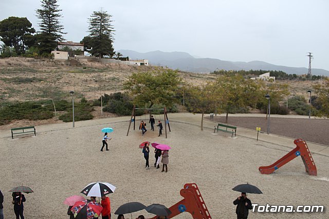 Proponen denominar el parque-jardín situado frente a la Hdad. de La Cleofé como “Jardín Santa María Cleofé y Coronación de Espinas” - 1, Foto 1