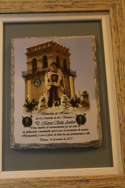 La Hermandad de La Verónica entrega su Distinción de Honor a D. Marcos Salas Andreo - 4, Foto 4