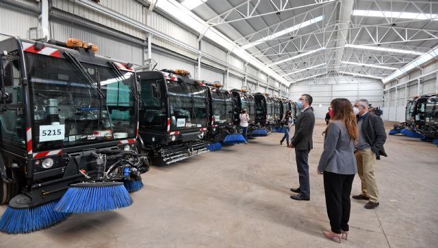 250 nuevos vehículos de limpieza reforzarán el dispositivo frente a la COVID en el municipio de Murcia - 1, Foto 1