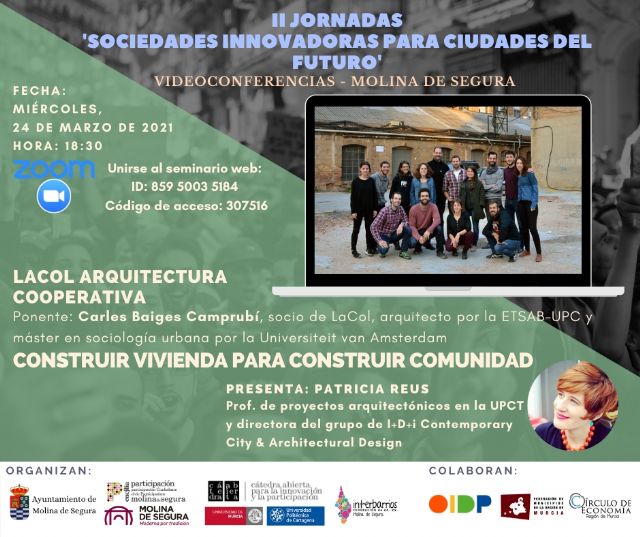 II Jornadas online Sociedades innovadoras para ciudades del futuro - 1, Foto 1