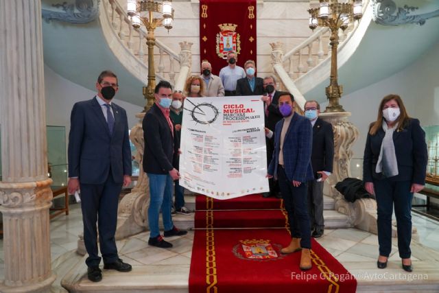 El Ayuntamiento de Cartagena presenta un ciclo de ´Marchas Procesionales´ para mantener vivo el espíritu de la Semana Santa - 1, Foto 1