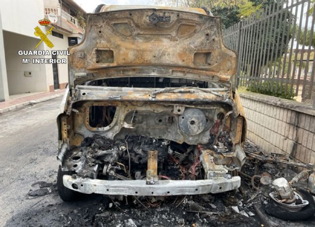 La Guardia Civil esclarece el incendio intencionado de varios vehículos en Ceutí - 1, Foto 1