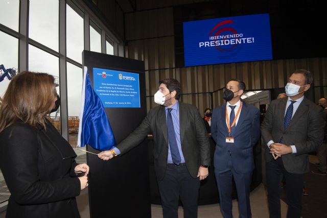 López Miras elogia durante una inauguración de instalaciones industriales en Fortuna - 1, Foto 1