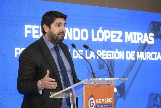 López Miras elogia durante una inauguración de instalaciones industriales en Fortuna - 4, Foto 4