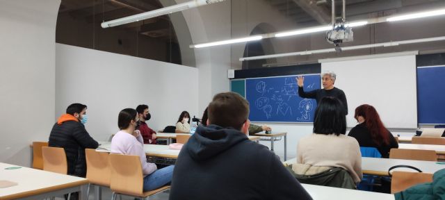 Un experto mundial en Neurociencias imparte una lección magistral a los estudiantes de Ingeniería Biomédica - 1, Foto 1