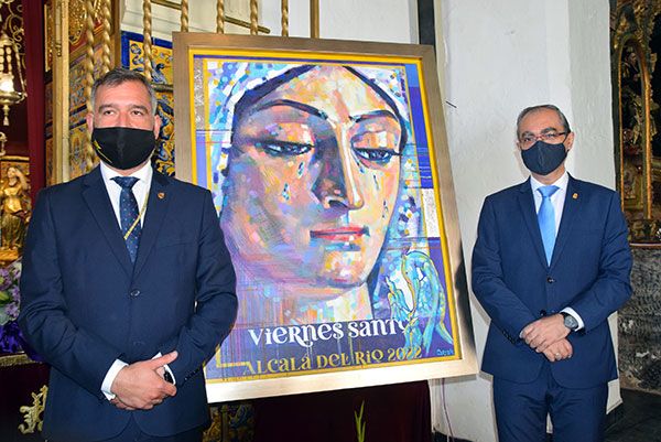 Presentado del XXXI Cartel de Semana Santa, el Anuario “Soledad” y entrega de las pastas a la Pregonera 2022 de Alcalá del Río - 4, Foto 4