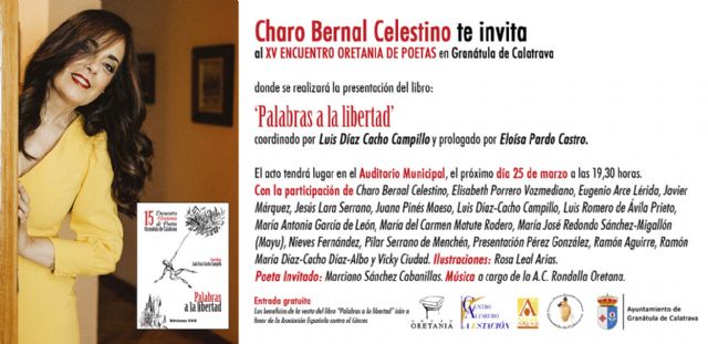 Charo Bernal Celestino: Para mí la poesía es el lugar donde me pierdo, me encuentro, me perdono y me redimo - 3, Foto 3