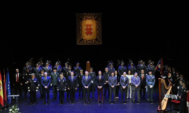 Murcia rinde homenaje a su Policía Local en la festividad de San Patricio - 1, Foto 1