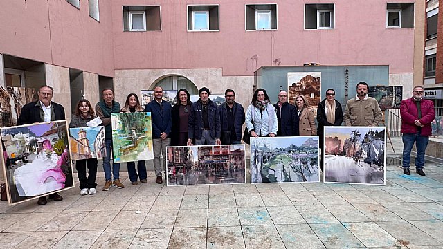 Blai Tomás Ibáñez se alza con el IX Concurso Nacional de Pintura al Aire Libre Rincones de Cieza - 1, Foto 1