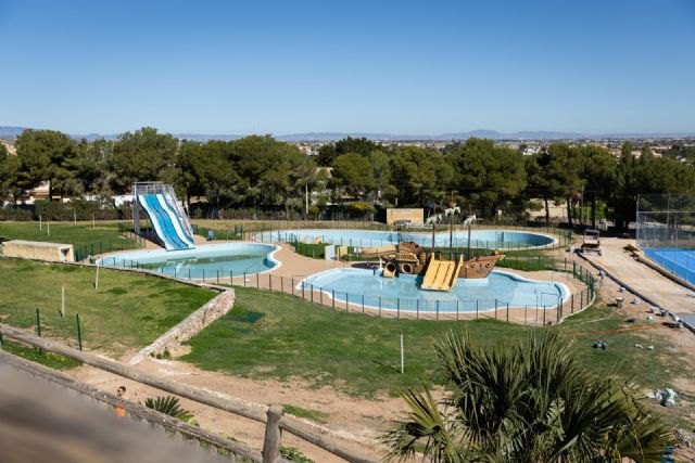 La Mancomunidad de los Canales del Taibilla inicia los trabajos de renaturalizaci�n del parque de Tentegorra, un proyecto innovador que emplear� el agua como hilo conductor, Foto 2