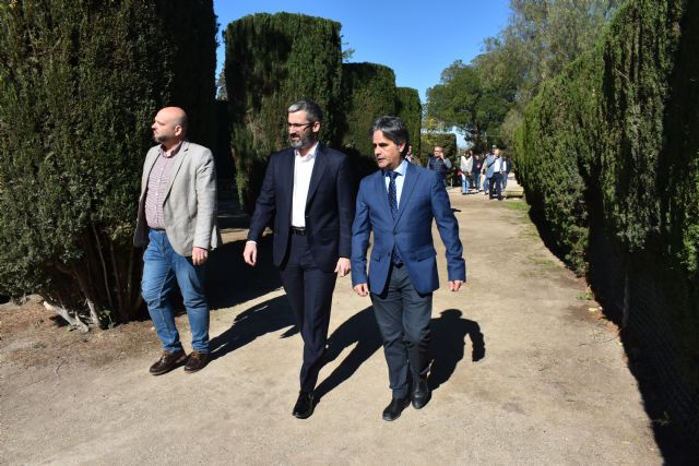 La Mancomunidad de los Canales del Taibilla inicia los trabajos de renaturalizaci�n del parque de Tentegorra, un proyecto innovador que emplear� el agua como hilo conductor, Foto 5