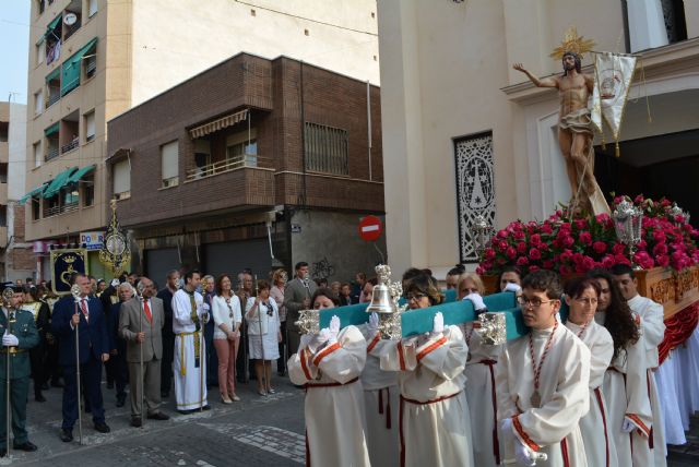 La imagen del Resucitado recorre las calles de Águilas - 1, Foto 1