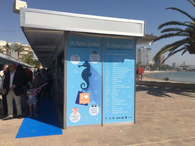 La IX Feria Outlet de Santiago de la Ribera cierra con un aumento de ventas - 2, Foto 2