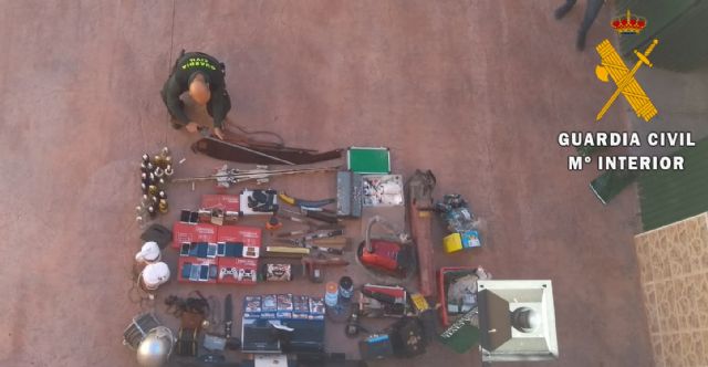 La Guardia Civil detiene a cuatro personas y esclarece 11 robos con fuerza entre Almería y Murcia - 1, Foto 1