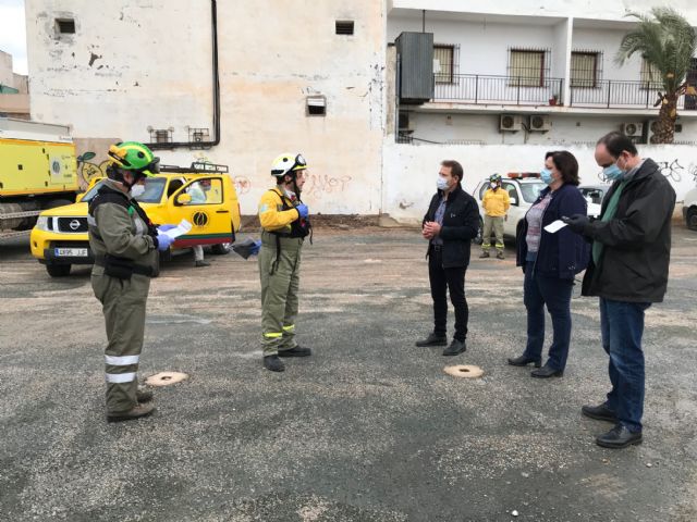 Brigadas Forestales se desplazan a Torre Pacheco para realizar labores de limpieza y desinfección - 5, Foto 5