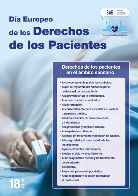 SAE: Los derechos de los pacientes se garantizan con la protección de los profesionales - 1, Foto 1