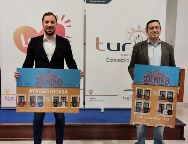 Gran repercusión de la campaña virtual de Semana Santa de Lorca La Procesión Va Por Dentro con la etiqueta #PasiónEnCasa - 1, Foto 1