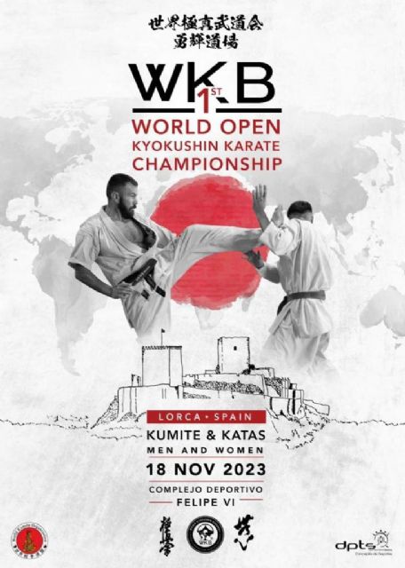 Lorca acogerá el Campeonato del Mundo de Karate Kyokushin Budokai con deportistas procedentes de medio centenar de países - 1, Foto 1