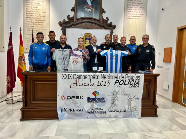 El equipo de Policía Local de Lorca participará en el XXIX Campeonato Nacional de Policías 'Alcazaba 2023' que se celebrará, en Granada, entre el 19 y el 22 de abril - 1, Foto 1