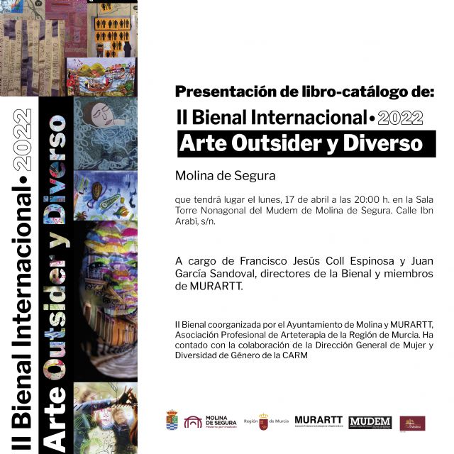 Presentación del Libro-Catálogo de la II Bienal Internacional de Arte Outsider y Diverso 2022 en Molina de Segura - 5, Foto 5