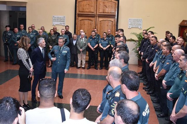 Grande-Marlaska se reúne en Melilla con la delegada del Gobierno y los responsables de las Fuerzas y Cuerpos de Seguridad del Estado - 1, Foto 1