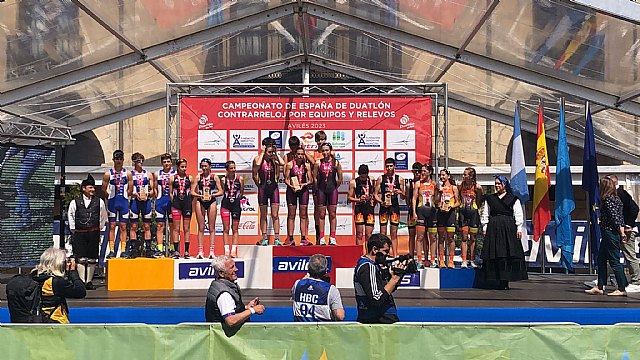 Gran balance para los equipos murcianos en los Nacionales de duatlón celebrados en Avilés - 1, Foto 1