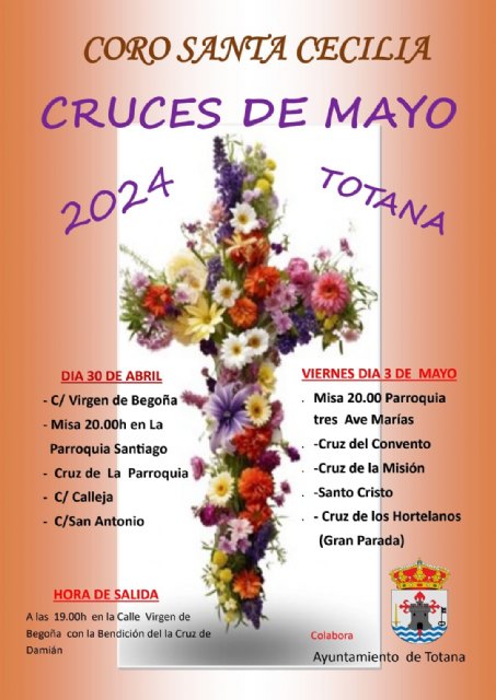 El Coro Santa Cecilia cantará a las Cruces de Mayo los próximos días 30 de abril y 3 de mayo, Foto 2