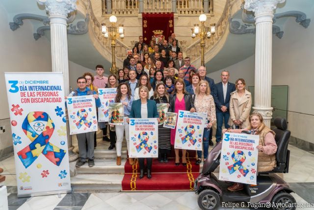 El Ayuntamiento de Cartagena, galardonado con el Premio Nacional de Discapacidad Reina Letizia - 1, Foto 1