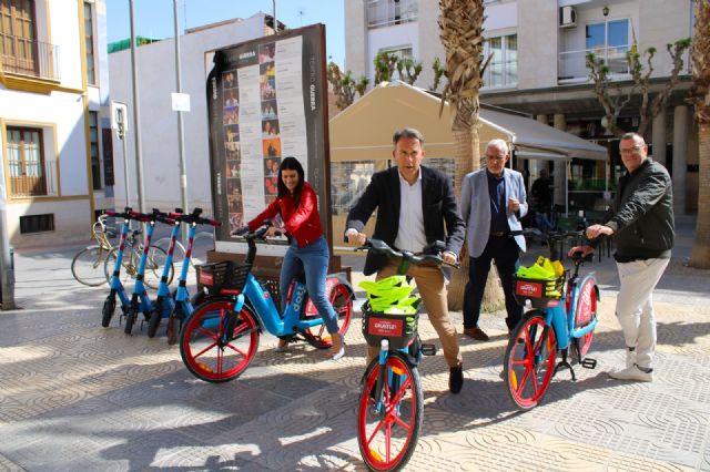 Arranca en Lorca el despliegue de 250 patinetes y 50 bicicletas como alternativa al transporte convencional - 1, Foto 1