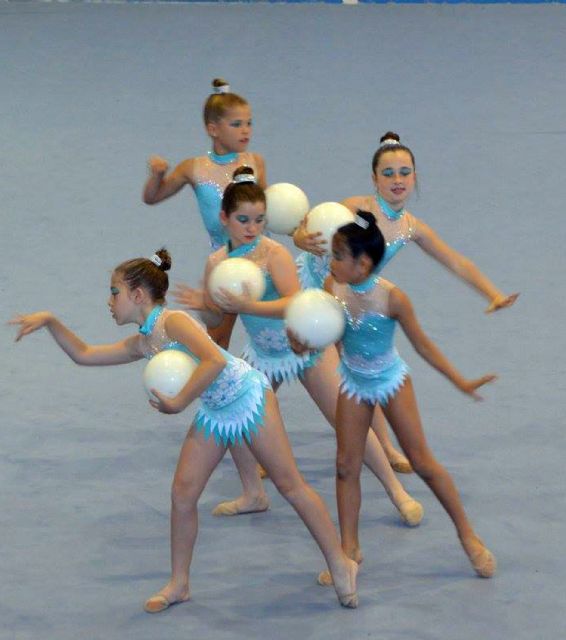 Casi 600 gimnastas participaron en el XII Trofeo de Gimnasia Rítmica de Conjuntos en Las Torres de Cotillas - 5, Foto 5
