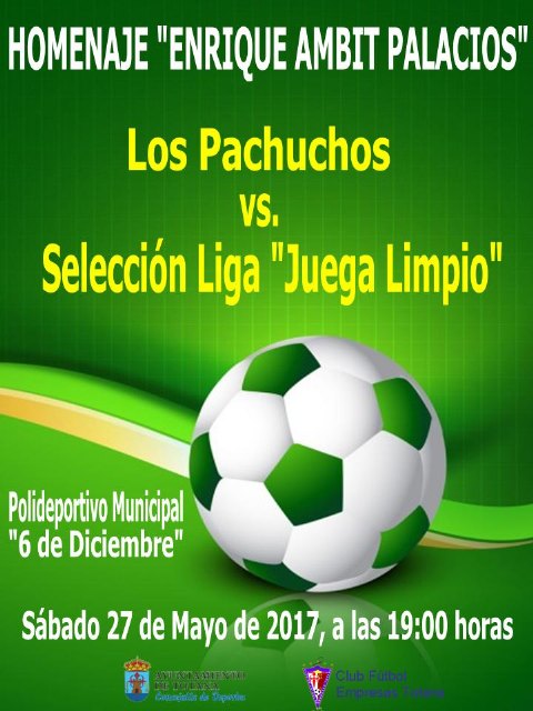 El partido homenaje Enrique Ambit Palacios tendrá lugar el Sábado 27 de Mayo en el Polideportivo Municipal 6 de diciembre, Foto 2