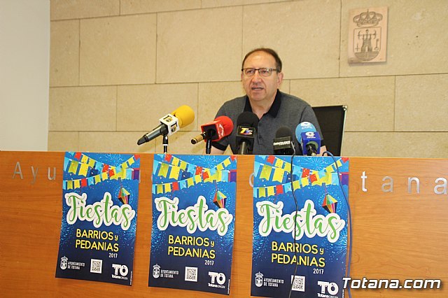 El calendario de fiestas en barrios y pedanías se prolongará desde principios de junio hasta comienzos de octubre de 2017, Foto 2