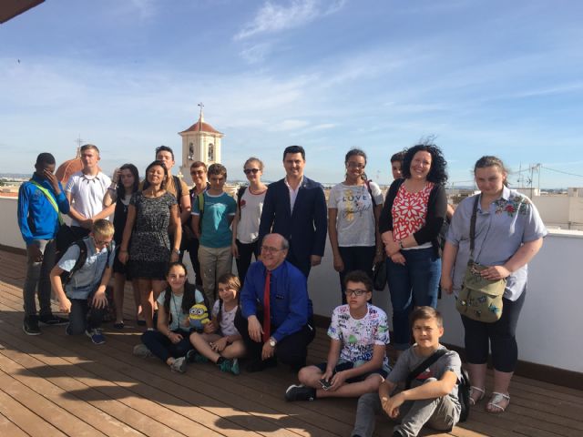 El alcalde recibe a estudiantes franceses de intercambio con el colegio Sagrado Corazón - 2, Foto 2