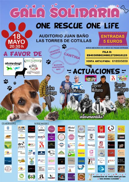 Una gala solidaria para recaudar fondos para los perros sin hogar - 1, Foto 1