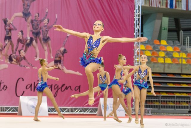 El Trofeo Infantil Ciudad de Cartagena abre el Campeonato del Mundo de Gimnasia Estética de Grupo - 1, Foto 1