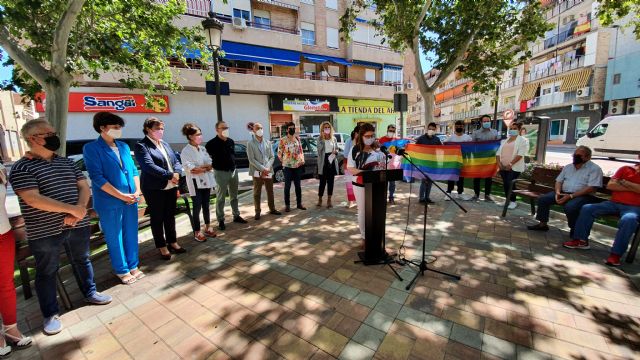 Molina de Segura acoge un acto contra la homofobia, transfobia y bifobia en la Plaza Pedro Zerolo - 5, Foto 5