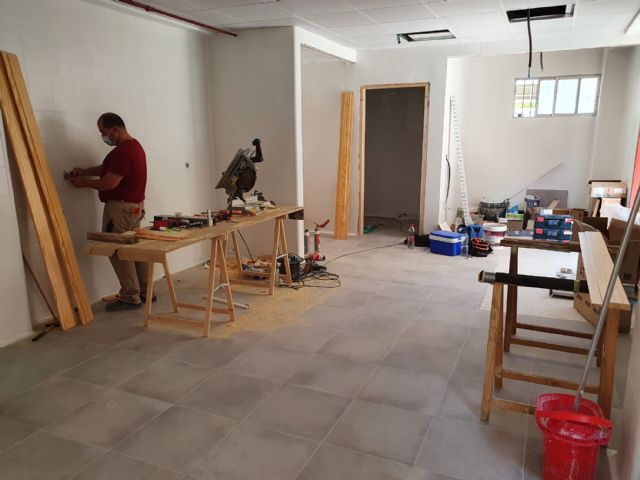 El Ayuntamiento de Molina de Segura lleva a cabo las obras para dotar de servicio de comedor al CEIP Gregorio Miñano - 3, Foto 3