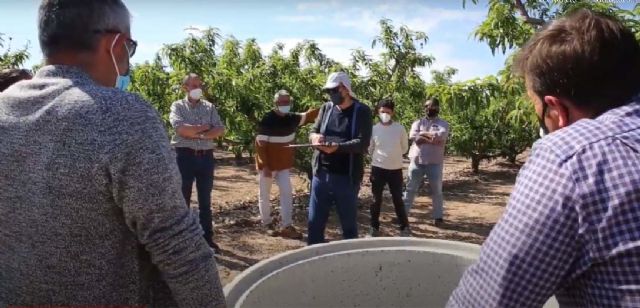 Más de una veintena de técnicos agrícolas valencianos visitan fincas experimentales de Murcia donde se estudia el cambio climático - 1, Foto 1