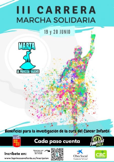 El 19 y 20 de junio, súmate a la III Carrera/Marcha Solidaria en memoria de Marta, la Princesa Valiente - 1, Foto 1
