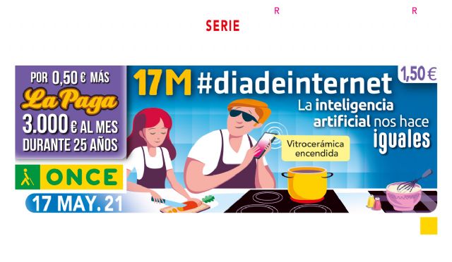 La ONCE dedica un cupón al Día Mundial de Internet y reivindica la supresión de barreras tecnológicas para las personas con discapacidad - 1, Foto 1