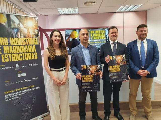 El Ayuntamiento de Molina de Segura y La Verdad de Murcia organizan el Foro Industrial de Maquinaria y Estructuras el martes 24 de mayo - 3, Foto 3