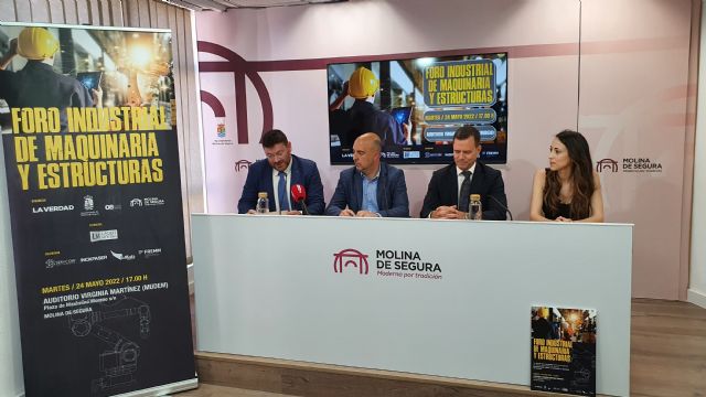 El Ayuntamiento de Molina de Segura y La Verdad de Murcia organizan el Foro Industrial de Maquinaria y Estructuras el martes 24 de mayo - 4, Foto 4