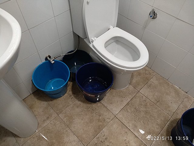 CCOO denuncia que el Juzgado de lo Social n° 2 de Cartagena vuelve a sufrir otro episodio de filtraciones y goteras - 1, Foto 1