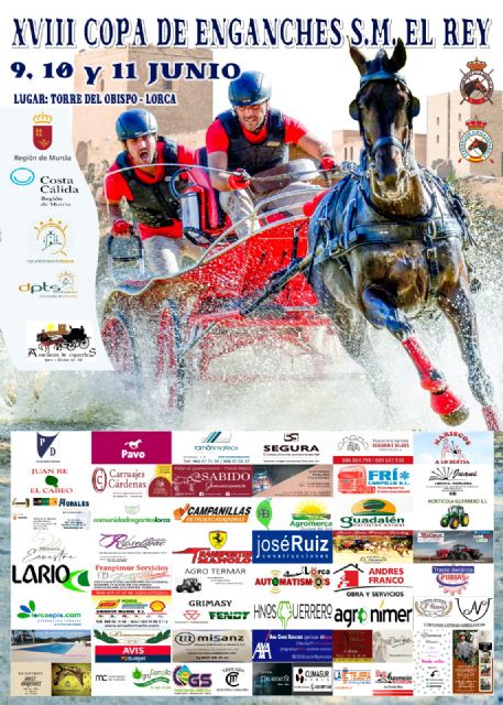 La XVIII Copa de Enganches S.M. El Rey reunirá en Lorca a una treintena de carruajes procedentes de toda España del 9 al 11 de junio - 1, Foto 1