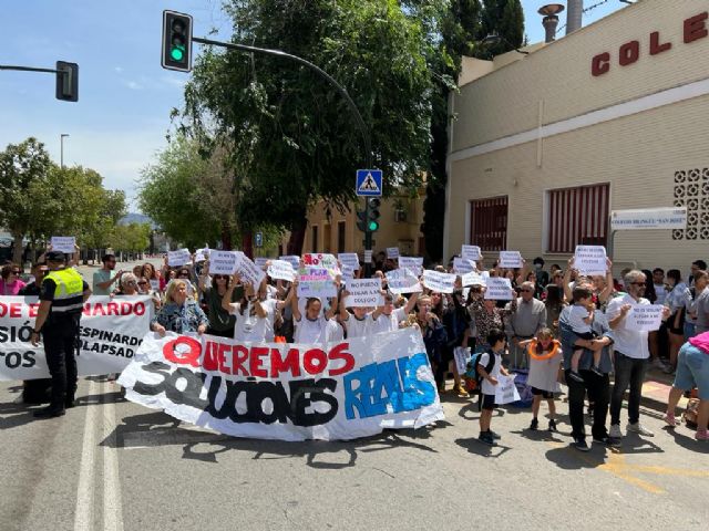 El Colegio San José vuelve a protestar contra el Plan de Movilidad - 1, Foto 1