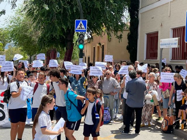 El Colegio San José vuelve a protestar contra el Plan de Movilidad - 2, Foto 2