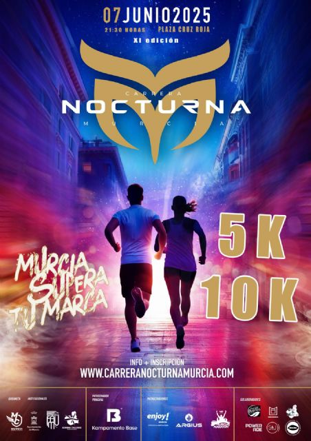 El 7 de junio, la noche de Murcia vuelve a citarse con la Running Challenge - 1, Foto 1