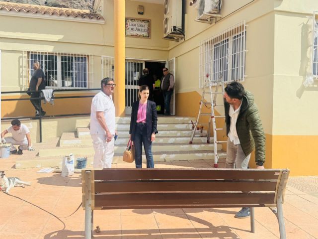 El Ayuntamiento de Lorca realiza una actuación de rehabilitación y mejora del local social del barrio de Los Ángeles y su entorno - 4, Foto 4