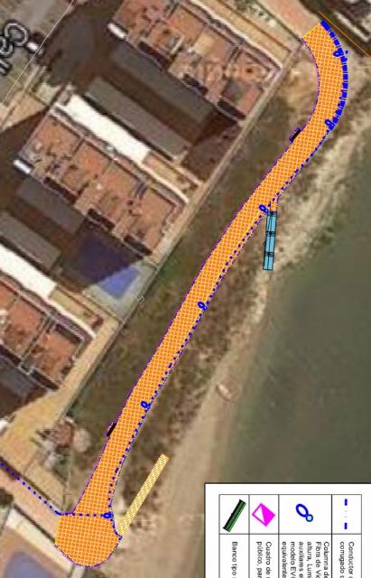 El Ayuntamiento construirá un tramo de paseo marítimo en la zona de Mares Dos, en La Manga - 2, Foto 2