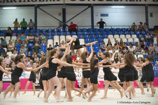 Las Escuelas Municipales de Gimnasia Rítmica despidieron el curso con una multitudinaria exhibición - 3, Foto 3